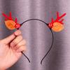 Diadema de astas navideñas con pinza para el cabello, lindos accesorios para el cabello para niños y adultos, diadema, nueva joyería, tocado, tocado de niña Mori