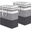 Cesta Plegable para Ropa Sucia con Asa Bolsa de Lavandería Cesta de Limpieza Cesta de Lavandería Hogar Habitación de Dormitorio Cesta de Almacenamiento de Juguetes