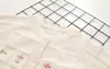 26049 Cárdigan fresco y delicado estilo japonés con bordado floral integral para mujer, tejido de punto otoño 2026