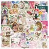 [Colección] 50 Piezas de Colección de Pegatinas de Graffiti Estético Transfronterizo para Decoración, Diarios DIY, Pegatinas para Fundas de Teléfono al por Mayor