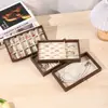 Nueva Caja de Joyería de Múltiples Niveles, Gama Alta y Exquisita, Veta de Madera de Nogal, Gran Capacidad, Nueva Caja de Almacenamiento de Joyería al por Mayor