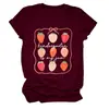 Jardim de Infância É Meu Amazon Ebay Site Independente Camiseta Casual Versátil Feminina Gola Redonda Manga Curta