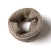 Cachecol de cashmere masculino e feminino, mesmo 100% cashmere puro, outono e inverno, nova cor sólida, torcido, macio, glutinoso, quente, gola de malha