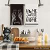 Jit Dropshipping Temu Popular Toalla de Halloween Calavera Cocina Absorbente Paño de Cocina Mesa de Comedor Mesa de Comedor Toalla Festiva