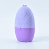 Gaiola de gelo facial portátil para beleza facial, compressa de gelo facial, massagem ocular para edema, gaiola de gelo facial de silicone portátil