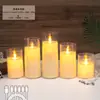 Vela LED Recargable 220V con Oscilación Digital, Luz Ambiental Romántica Cálida Creativa para Boda, Bar, Fiesta