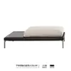 Sofá exterior de mimbre estilo nórdico, adecuado para patios, balcones, áreas de ocio al aire libre, terrazas, salas de estar y invernaderos; un juego de muebles de diseñador