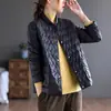 Chaqueta de Algodón Plumífero para Mujer Estilo Coreano Suelta 2025 Invierno Nueva Chaqueta de Algodón Cálida con Cuello Alto para Mujer Chaqueta de Algodón a la Moda Chaqueta Trendy