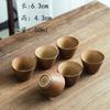 Calentador de Vino de Cerámica Calentador de Té Estufa de Alcohol Vela Tetera de Vino Vino de Arroz Hogar Calentador de Vino Tradicional Zhao Zhu You