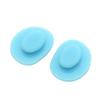 Óculos infantis almofada de nariz tipo cartão almofada de nariz de silicone óculos de armação de miopia Suporte de baioneta embutido de cor oval
