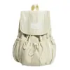 Mochila Listrada 2026 Nova, Mochila Leve de Viagem com Cordão, Mochila Escolar Estilosa para Estudante, Estilo Coreano, Venda por Atacado do Fabricante