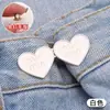 Broche de Perla Antirreflejos Sentido Avanzado Nicho Hebilla de Cintura para Pantalones de Mujer Artefacto para la Cintura Pin de Accesorios Fijos para Ropa