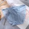 Ropa interior transparente ultradelgada con tirantes huecos, corte bajo con encaje, calzones para mujer transpirables y respetuosos con la piel, de secado rápido