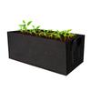 Venta al por Mayor Transfronteriza Bolsa de Plantación Rectangular de Fieltro Bolsa para Cultivo de Plantas Familiares Verduras Nutrición Lana Fibra Química Hecho a Mano