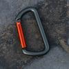 Comercio Exterior T-Fly Suministros para Exteriores de Alta Resistencia Aluminio de Aviación 7075 Escalada Gancho Rápido Hamaca Gancho de Escalada Gancho de Resorte