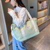 Bolsa de viaje gran capacidad portátil para viajes de corta distancia bolsa de embarque entrenamiento bolsa de yoga fitness bolsa de equipaje de alojamiento venta al por mayor