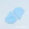 Esponja de Pó Veludo Triangular Colorida com Gancho, Esponja de Maquiagem de Veludo com Cristal, Esponja de Beleza