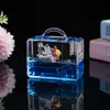Botella a la deriva creativa brillante Reloj de arena mediterráneo Gota de aceite Adorno de decoración de escritorio para el hogar Regalo de cumpleaños para niños