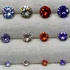 Agulha de Prata S925 Novo Brilho Super Diamante Micro-cravejado Zircônia Brincos de Tarraxa Redondos Simples Pequenos Exquisitos Acessórios de Brinco Amigáveis para Dormir
