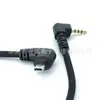 Cable de Datos Trenzado Negro con Conector en L Mini 8P a DC2.5 TRRS Personalizable
