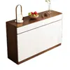 Aparador de pared, mueble integrado, vitrina de té, mueble de cocina, mueble de almacenamiento para el hogar, mueble de almacenamiento para la sala de estar, aparador
