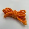 Cordão de Corda Trançada de Poliéster de 5 mm, Corda Trançada Colorida Feita à Mão, Cordão de Fechamento Paracord, Cordão para Chapéu