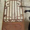 Comercio Exterior Suministro Directo Artesanía Metálica Francesa Puerta de Jardín Hierro Forjado Puerta de Casa en el Patio Artesanía Metálica Puerta Corredera
