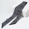 Paquete de Corbatas Festival de Primavera Bufanda Pequeña de Seda Diadema para el Cabello Corbata Bufanda Larga de Seda Diadema Cinta Caja de Regalo Hecha a Mano Suzhou-Hangzhou Bufanda de Seda