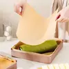 Papel para Base de Horneado Cuadrada de 28 cm, Rollo de Pastel, Molde para Hornear, Papel Especial Absorbente de Aceite, Grado Alimenticio, Horneado Casero, Horno, Desechable