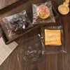 Bolsas Transparentes para Empaquetar Pan, Bolsas para Donas Bagels, Bolsas Pequeñas para Comida, Bolsas de Empaque Autoadhesivas, Bolsas de Empaque Autocierre para Horneado al por Mayor