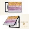 Pintura Decorativa de Lujo Ligero para Caja de Medidor Eléctrico para Cubrir la Caja, Estilo Moderno Simple, Instalación sin Taladro para Entrada, Comedor, Pintura Colgante para Cubierta de Caja Multimedia