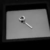 Pendientes de Acero Inoxidable para Hombre, Tiras Cuadradas Pequeñas Simples y Personalizadas, Pendientes de Acero de Titanio, Pendientes Unisex Europeos y Americanos, Clip para Oreja, Pendientes para Mujer