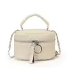 Bolsa de Moda Estilo Coreano Bolsa de Mão Feminina Tendência Primavera 2026 Nova Bolsa Pequena Acolchoada com Corrente de Ombro Único Transversal