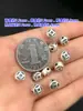 Plata pura s999 Retro seguro Moneda de Cobre Agujero Grande cuentas separadas Cuerda de Mano Trenzada Exquisito hilo Pulsera Hecho a mano diy Accesorios