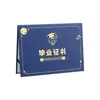 Livro de Lembrança da Formatura do Jardim de Infância Certificado de Honra Criativo Certificado Fofo para Crianças Certificado de Educação Infantil Desenho Animado Ww