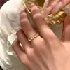 Anillo de Mariposa con Esmalte de Hada de Diseño de Nicho de Lujo Ligero Estilo Coreano para Mujer, Anillo Elegante Suave para Dedo Índice de Alta Calidad
