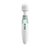 Galaku Speed Angel Av Wand com Display LCD, Vibrador Aquecido, Masturbador Feminino Recarregável com Mudança de Frequência