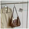 Bolsa Tote Vintage para Mulheres, Bolsa Transversal de Luxo Leve, Nova Bolsa Casual de Grande Capacidade para Ombro, Bolsa de Ombro Fashion, Bolsa Transversal Pequena