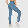 Calça Legging de Yoga Sem Costura Cintura Alta Estilo Europeu e Americano, Controle de Barriga, Levanta Bumbum, Justa para Esportes ao Ar Livre, Fitness para Mulheres