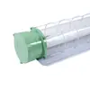Lámpara fluorescente LED de un tubo doble tubo a prueba de explosiones prefabricada por el fabricante, taller de fábrica, almacén, tres pruebas, emergencia, vidrio, lámpara a prueba de explosiones