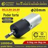 Kangle 20mm Modelador de Cachos Multi-Velocidade Massageador Eletrodoméstico Plástico Motor Micro de Redução Planetária