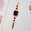 Adequado para Apple Watch Applewatch7 cadeia de moda iwatch6se5432 geração fritillary pulseira de metal