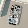 Aplicable a Funda para iPhone 18 a Prueba de Caídas Divertido Gato Fiesta de Música Espejo Apple 17 Pro Max Funda Protectora