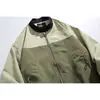 Chamarra Deportiva Outdoor con Cuello Alto de Bloques de Color Funcional Marca Japonesa de Moda para Hombre Top JK3019