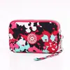 Billetera Larga Nueva para Mujer Bolso Pequeño de Lona Monedero Tela para Mujer Bolso Clutch de Regalo para Teléfono Móvil