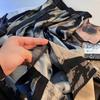 Novas Calças Largas de Seda Gelada Estilo Chinês Tinta Nacional para Mulheres Verão 2025 Finas Tie-Dye Cintura Alta Casuais Largas