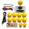 Acessórios para Joystick de Fliperama DIY Placa de Circuito USB para Computador Controle de Jogo Conjunto de 30 Botões de Cartão PC Desktop