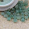 Contas soltas atacado espaçador de Jade Dongling Verde 6mm * 3mm acessórios de joias com contas artesanais chaveiro atacado