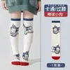 Calcetines para Niñas, Calcetines Largos de Verano, Calcetines Dulces para Niños, Calcetines de Algodón con Encaje de Dibujos Animados, Lindos Calcetines Largos hasta la Rodilla para Primavera y Verano