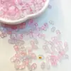 3*6mm degradado de dos colores partition de cacahuete esmerilado material para pasador de pelo hecho a mano DIY accesorios para sujetar accesorios dorados esmerilados